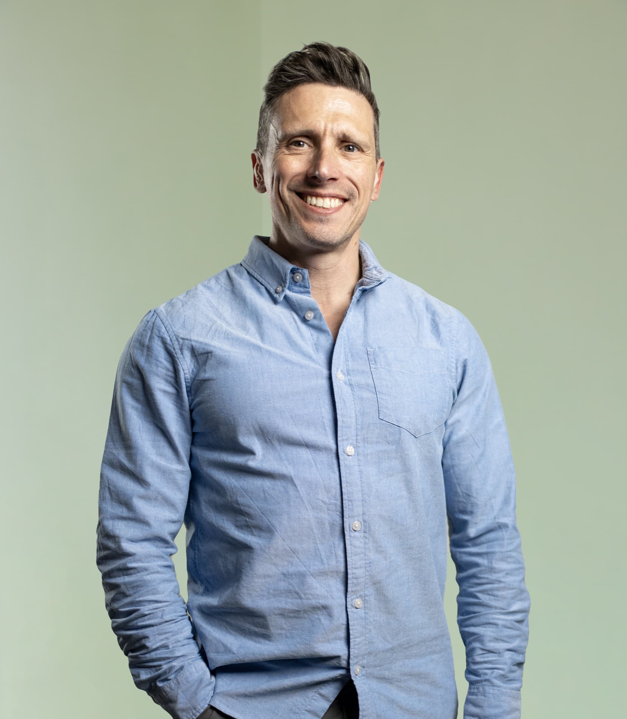 Dr Jeff Foster — portrait